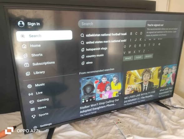 Hisense 50 inch SMART TV with remote control photo 2