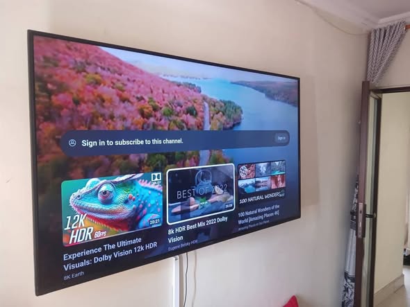 65inch Samsung smart TV photo 1