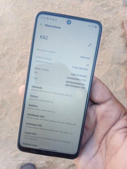 LG k62 photo 1