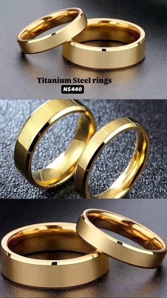 Titanium steel rings photo 1