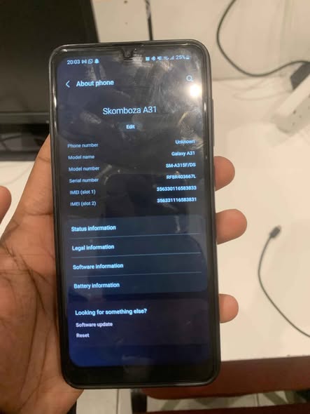 Samsung Galaxy A31 photo 1