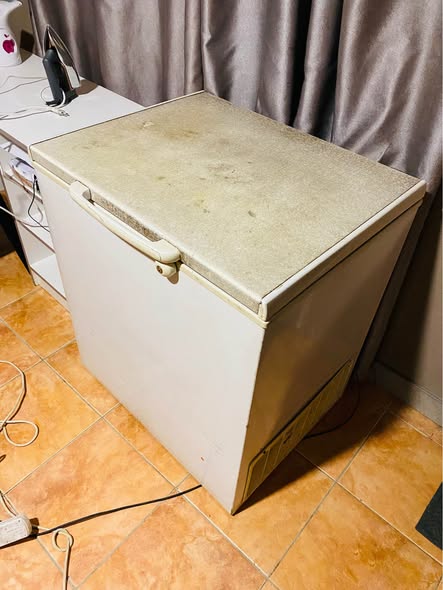 White deep freezer photo 1