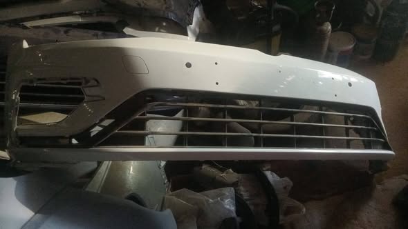 Golf 7R BUMPER photo 1