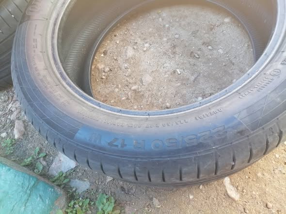 Four continental tires 225/50 R17 photo 4
