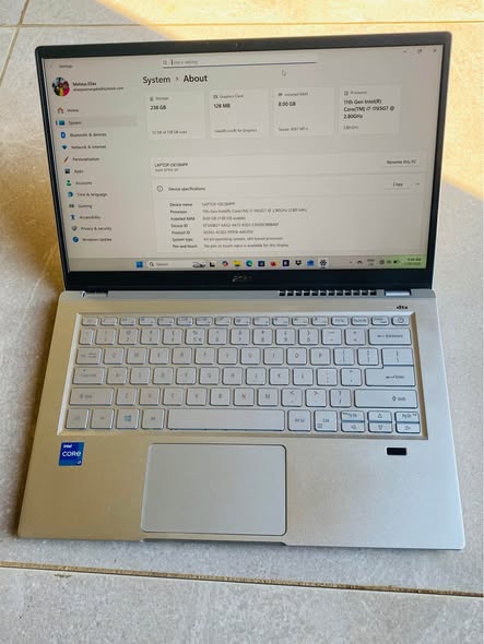 Acer Swift 3 SF314- i7 11th photo 3