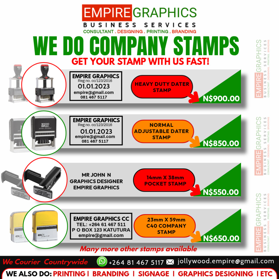 Company Stamps in Namibia photo 1