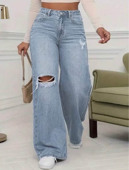 Design Wide Leg Jeans photo 1
