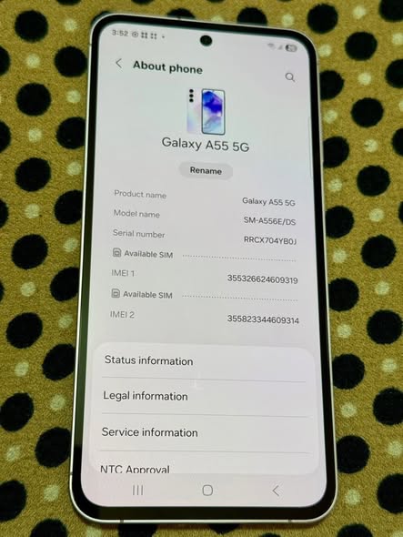 Samsung galaxy A55 5G 256GB photo 5