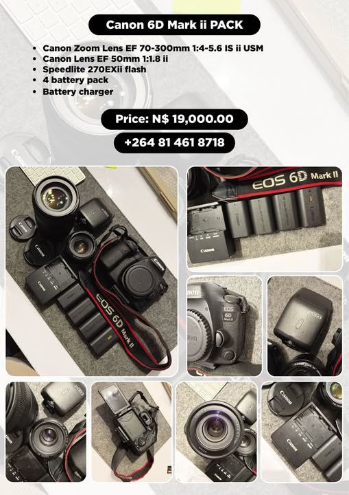 Canon 6D Mark II Pack photo 1