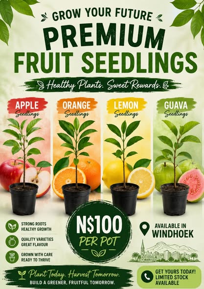 Fruit Tree Seedlings - READY TO PLANT photo 1