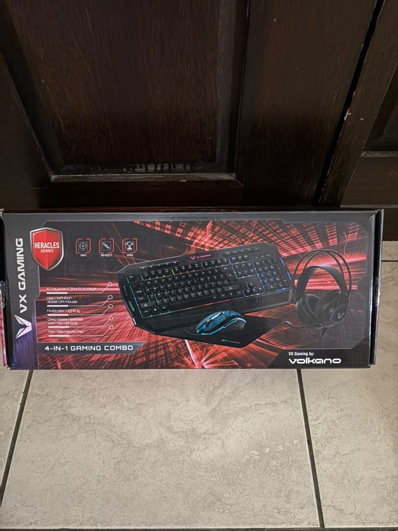 VX 4 in 1 gaming combo photo 1