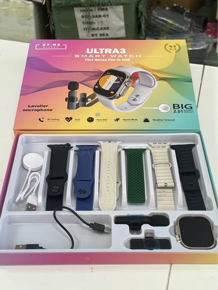 Ultra 3 Smart Watch Set photo 2