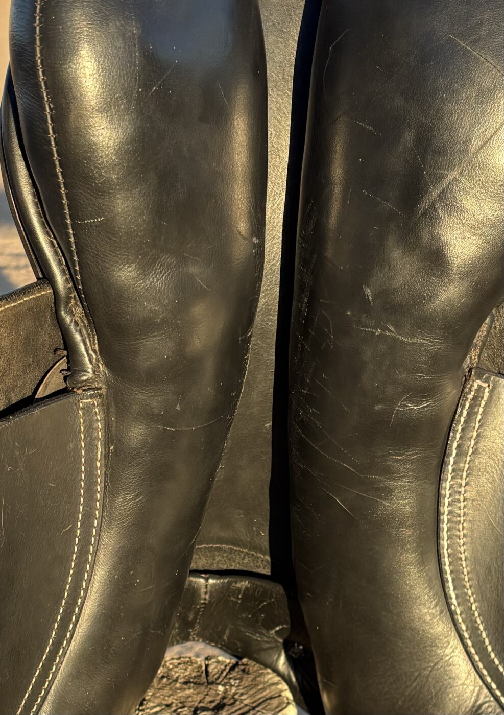 ''Saddle-Up'' P Bloch & Co GP English saddle 17'' photo 8
