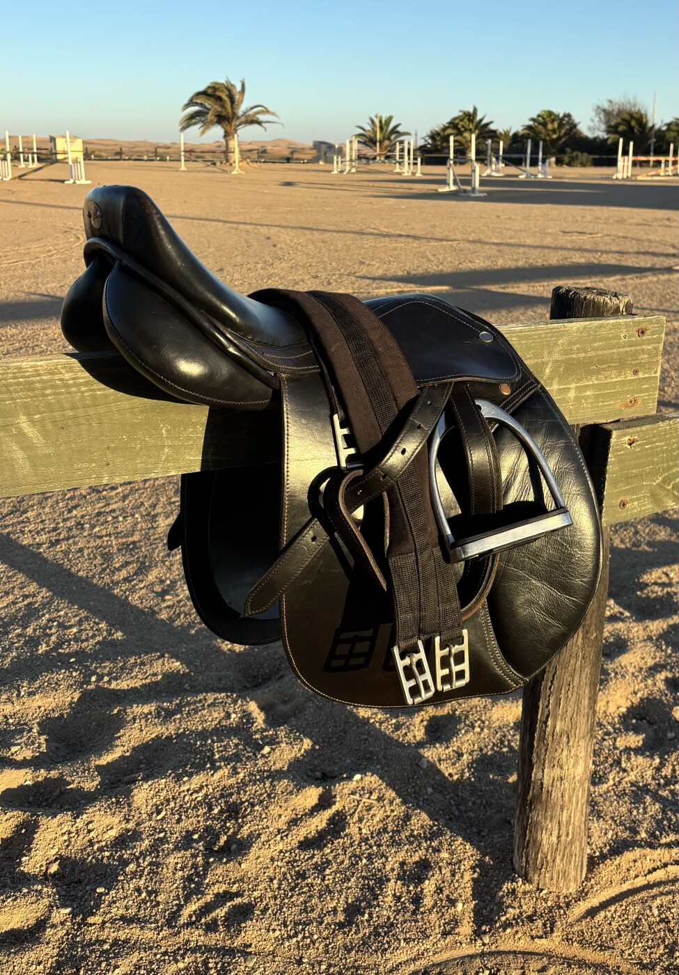 ''Saddle-Up'' P Bloch & Co GP English saddle 17'' photo 3