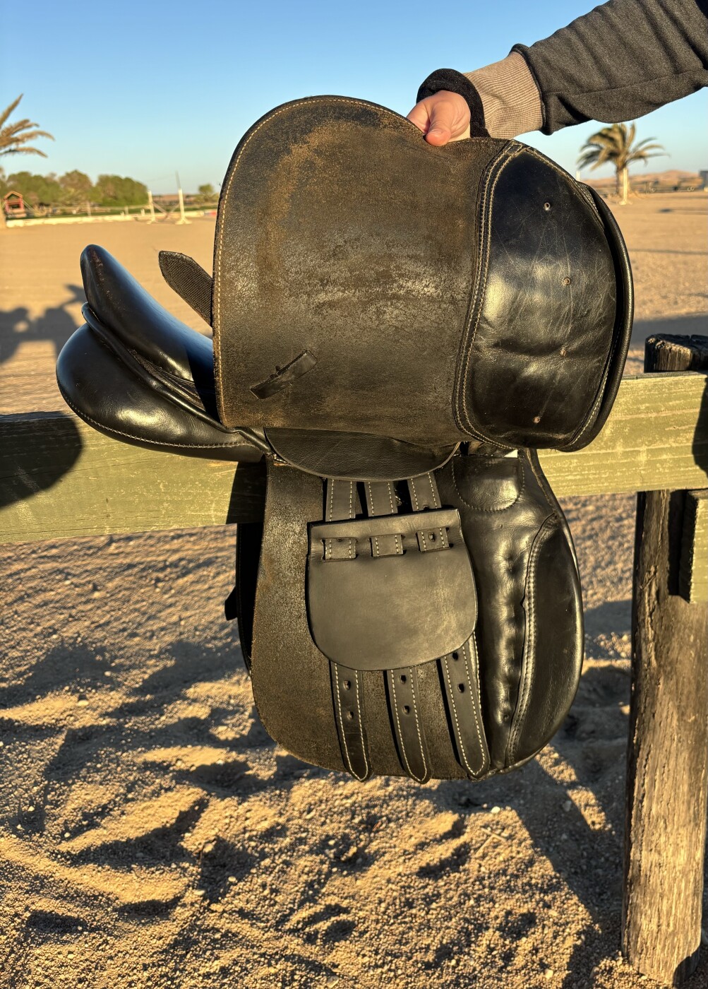 ''Saddle-Up'' P Bloch & Co GP English saddle 17'' photo 4