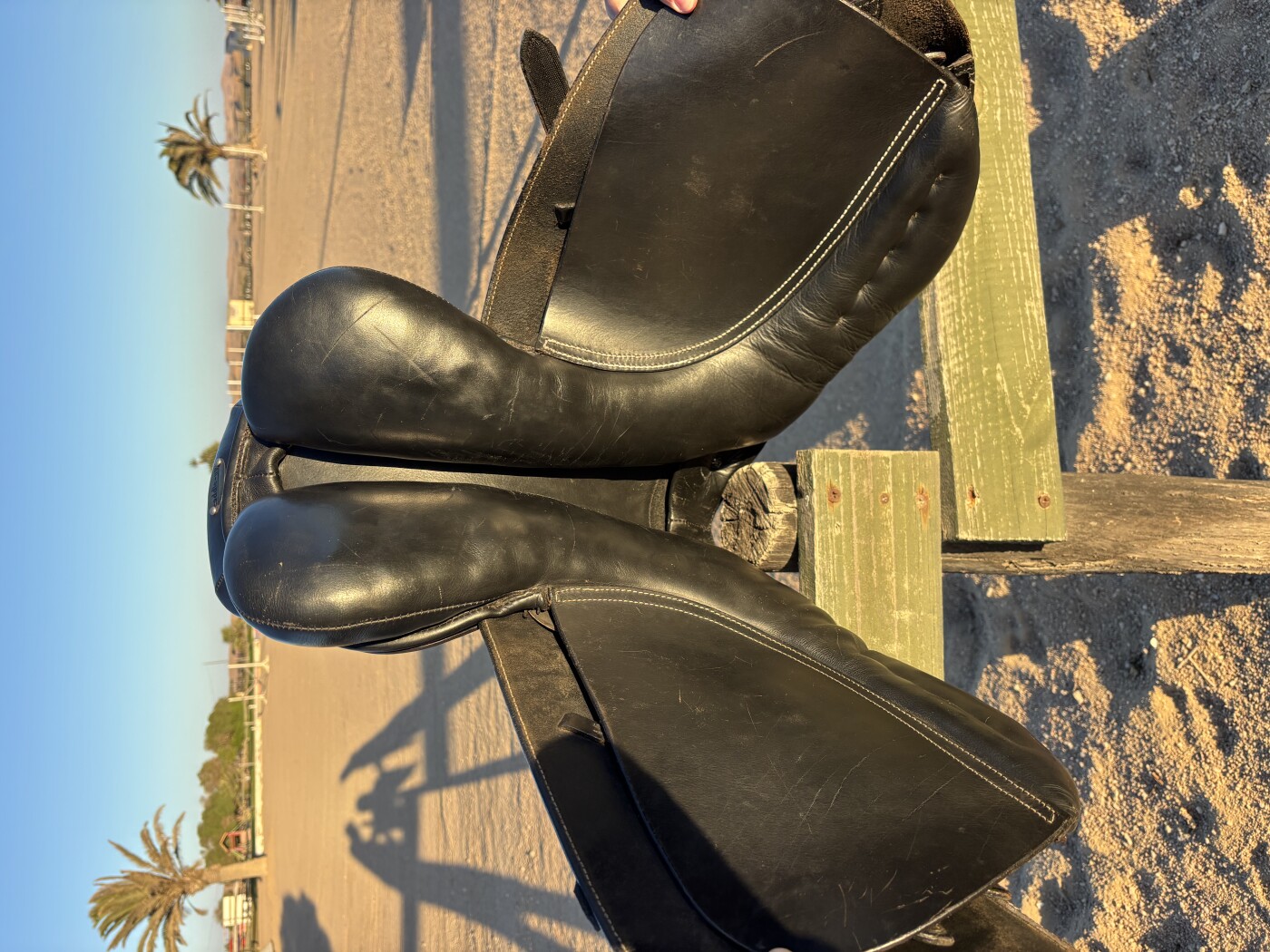 ''Saddle-Up'' P Bloch & Co GP English saddle 17'' photo 7