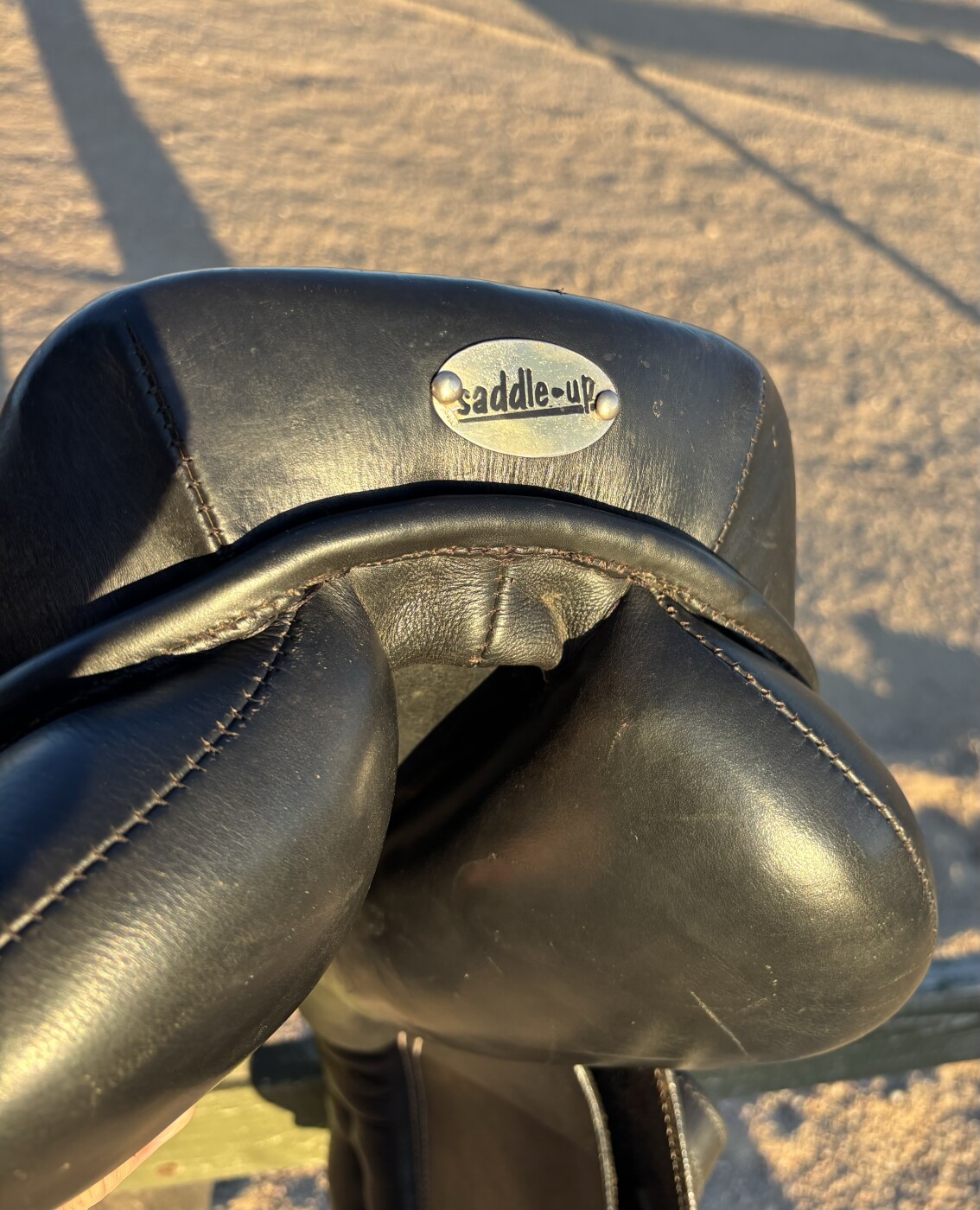 ''Saddle-Up'' P Bloch & Co GP English saddle 17'' photo 6
