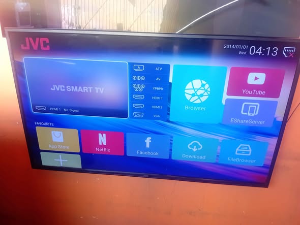 Jvc 55 inch SMART TV with remote photo 2