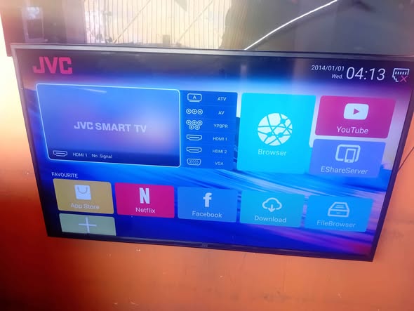 Jvc 55 inch SMART TV with remote photo 3