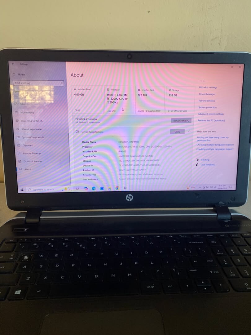 HP Pavillion 15 Notebook PC For Sale photo 2