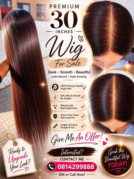 Few months old quality wigs photo 2