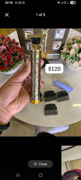 Professional hair clippers photo 1