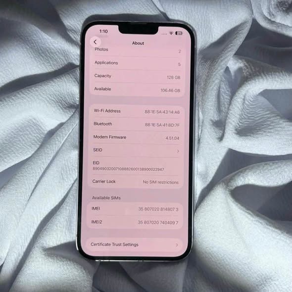 iPhone 14  128GB photo 1