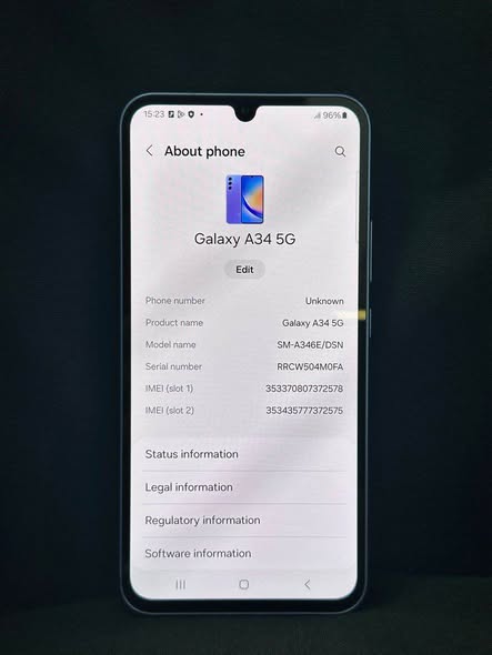 Samsung Galaxy A34 5G photo 1