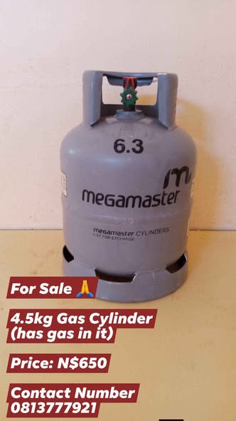 4.5kg Gas Cylinder (has gas in it) photo 4