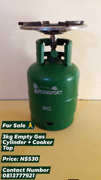 3kg Empty Gas Cylinder photo 1
