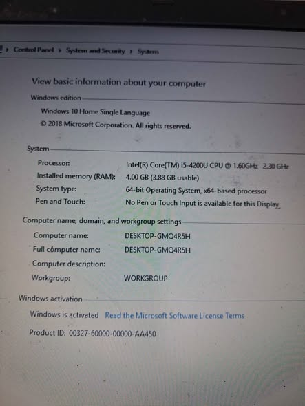 Acer laptop photo 5