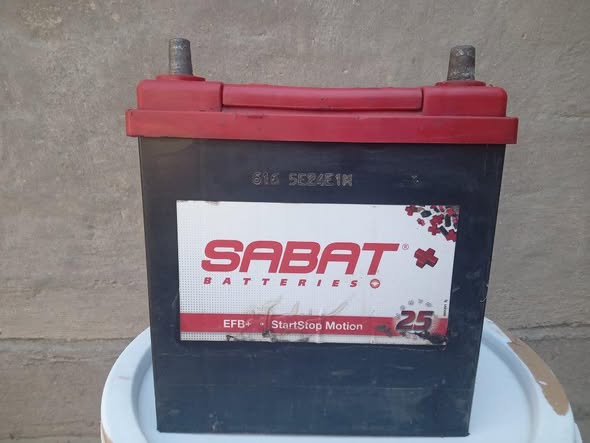 Car battery (616) Demio photo 1