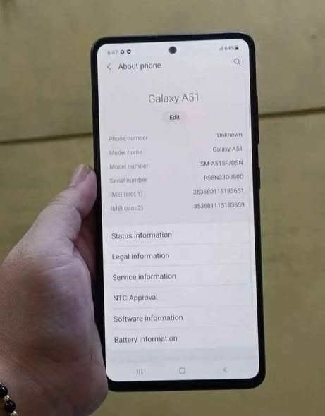SAMSUNG GALAXY A51 photo 3