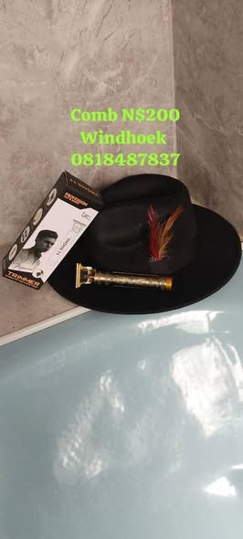 Comb hair clippers+hat photo 2
