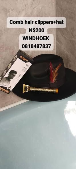 Comb hair clippers+hat photo 1