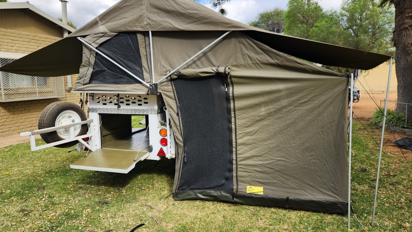 Off road trailer and tent photo 2