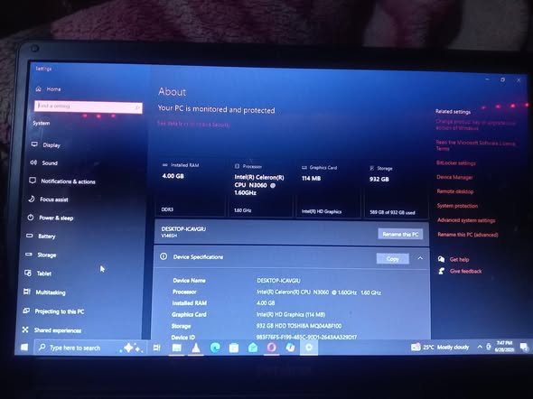 Proline laptop photo 1