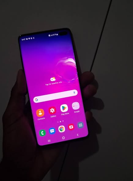 Samsung S10 plus photo 1