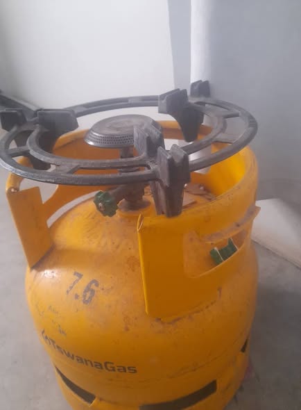 Gas bottle stove photo 1