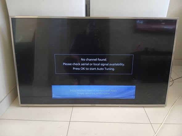Panasonic 55inch smart Tv with remote photo 1