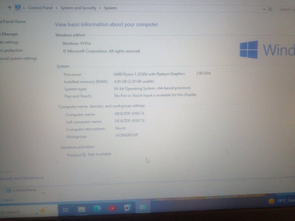 Lenovo Laptop with bag photo 2