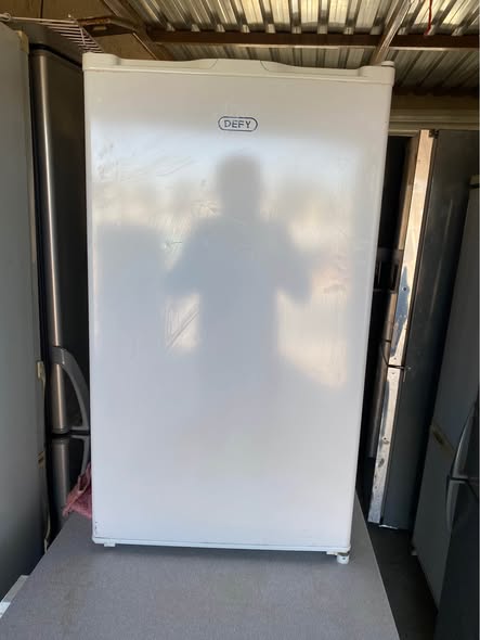 White Defy fridge photo 1