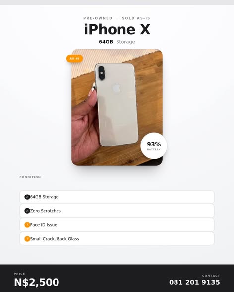 iPhone X photo 1