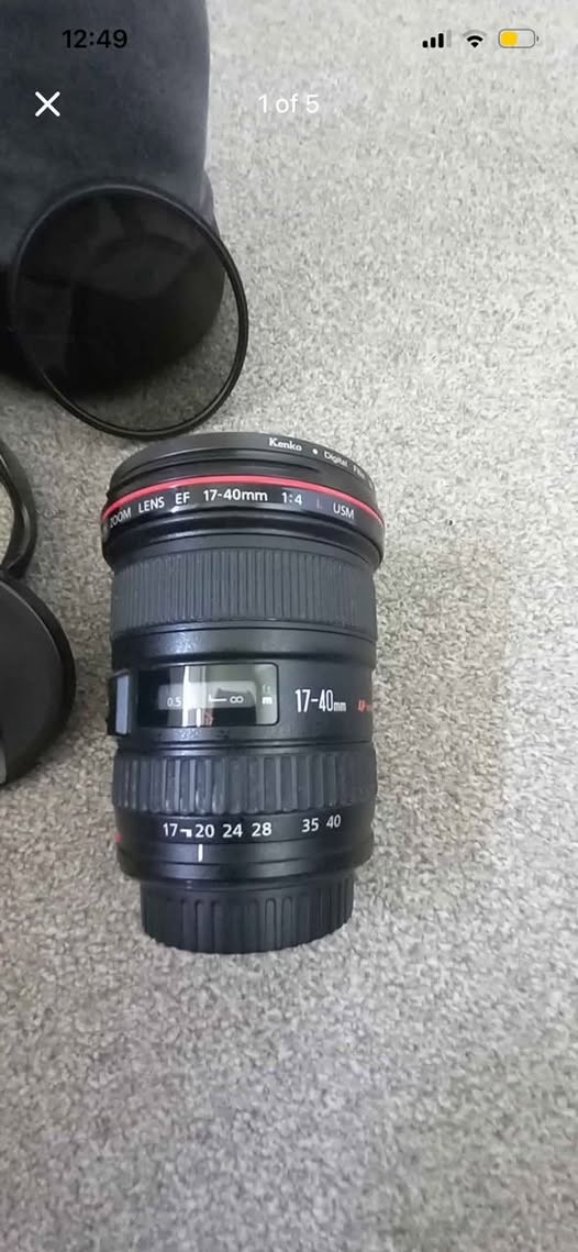 Canon EF 17-40mm f/4L USM lens photo 1