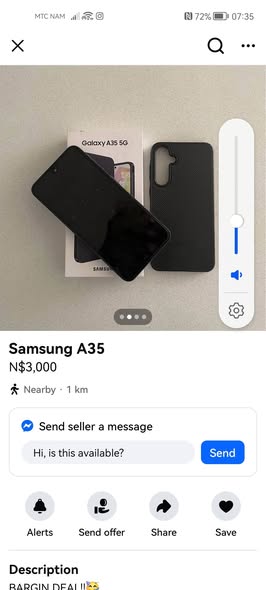 Samsung galaxy A35 photo 3
