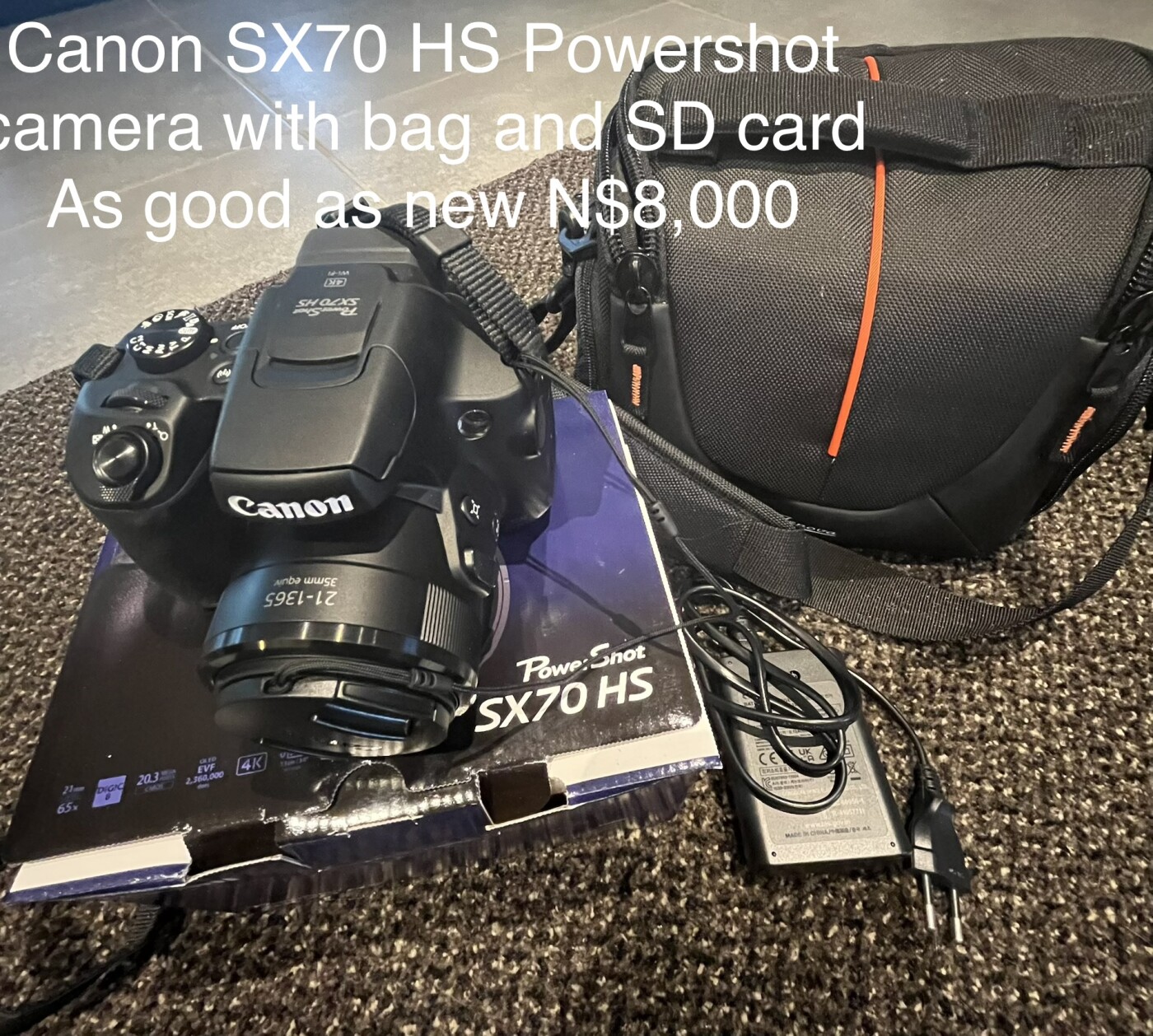 Canon SX70 HS Powershot camera photo 1