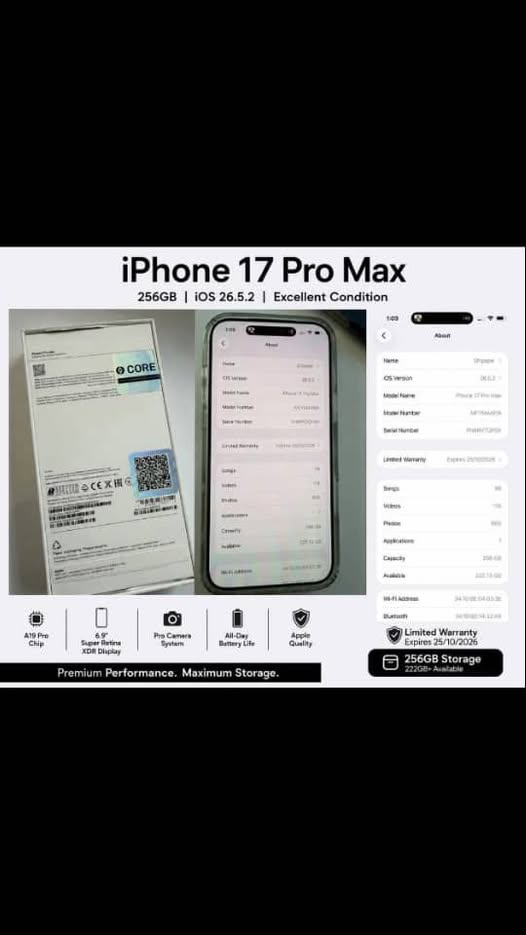 Iphone 17 pro max photo 1