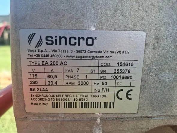 HONDA GENERATOR photo 5
