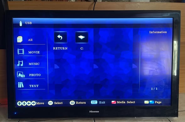 Hisense 42 inch TV photo 2