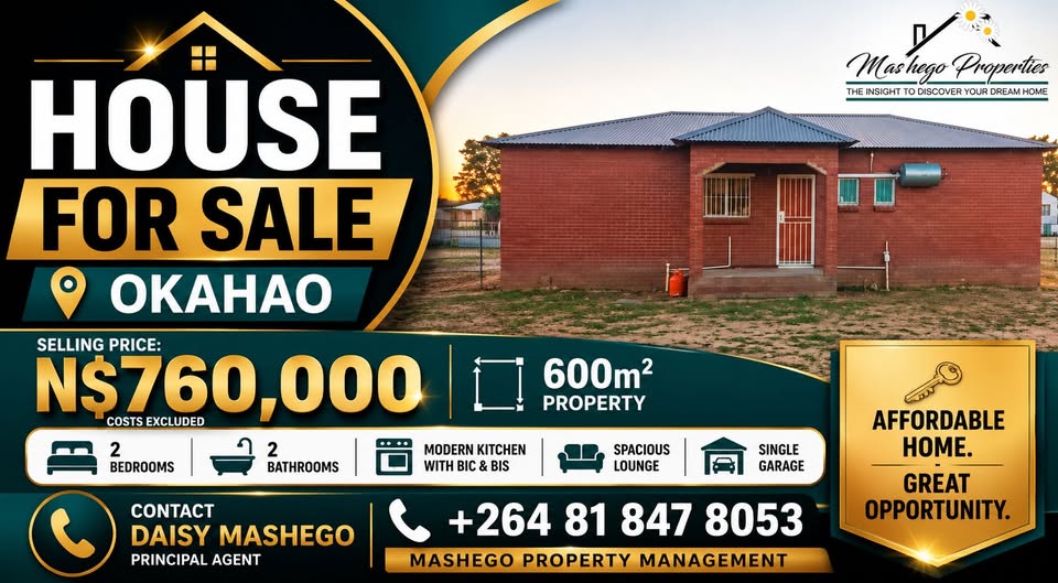 HOUSE FOR SALE, OKAHAO photo 1